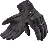 REV'IT! Volcano Ladies Black Motorcycle Gloves M - Maat M - Handschoen