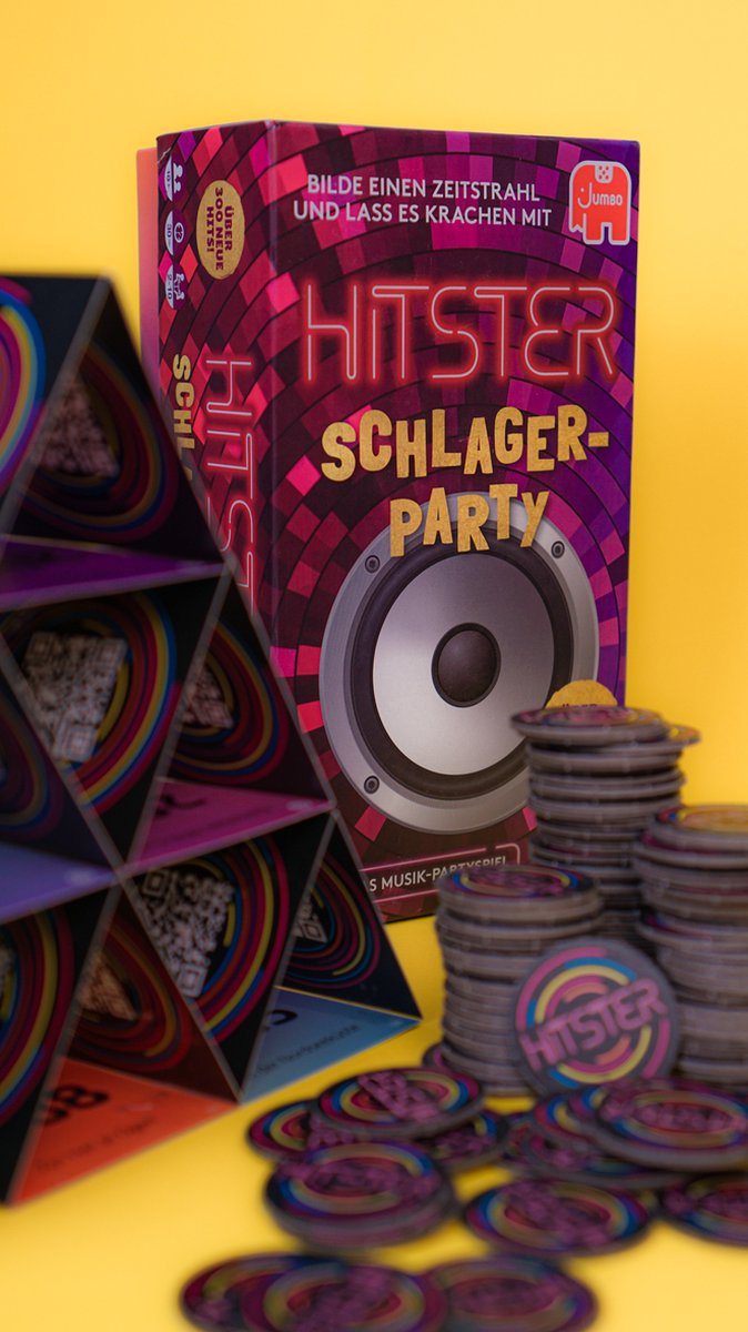 Jumbo - Hitster - Schlager Party - Duitstalig Partyspel - Actiespel — cadeau in Partyspellen - foto 3