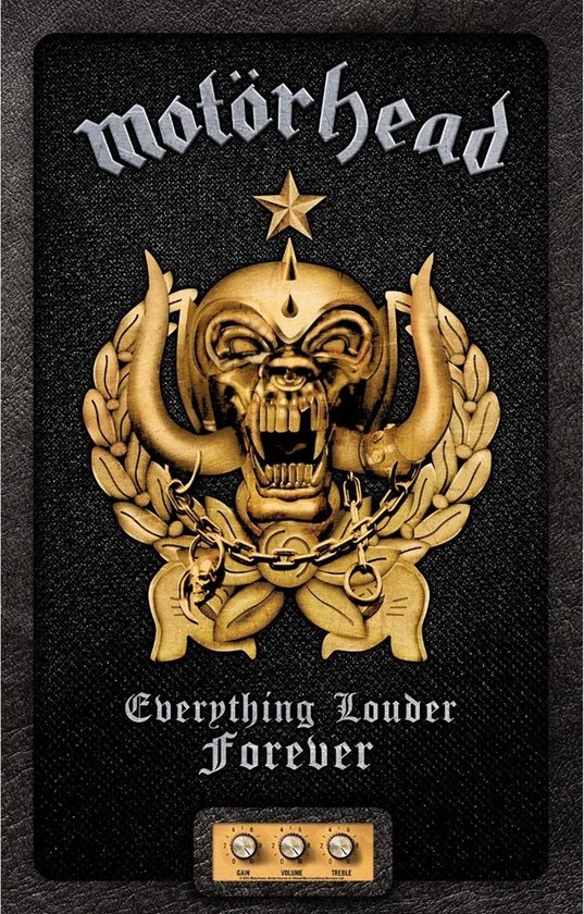 Motorhead - Everything Louder Forever Textiel Poster - Multicolours