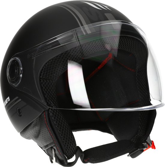 Helm Street Entire mat zwart XL