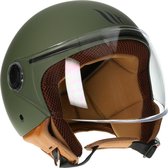 Casque MT Street Solid vert mat taille XS