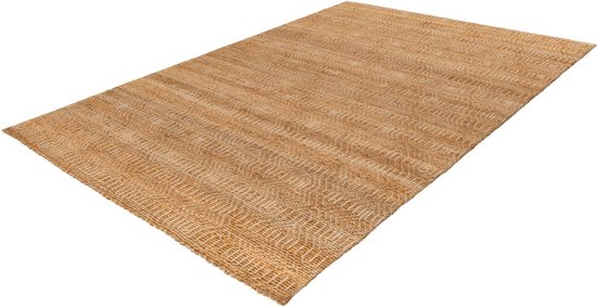 Lalee Nature- Jute vloerkleed- 100% natuurlijk- laag geweven- laagpolig- sisal look- naturel- rechthoekig - 200x290 cm beige eiken