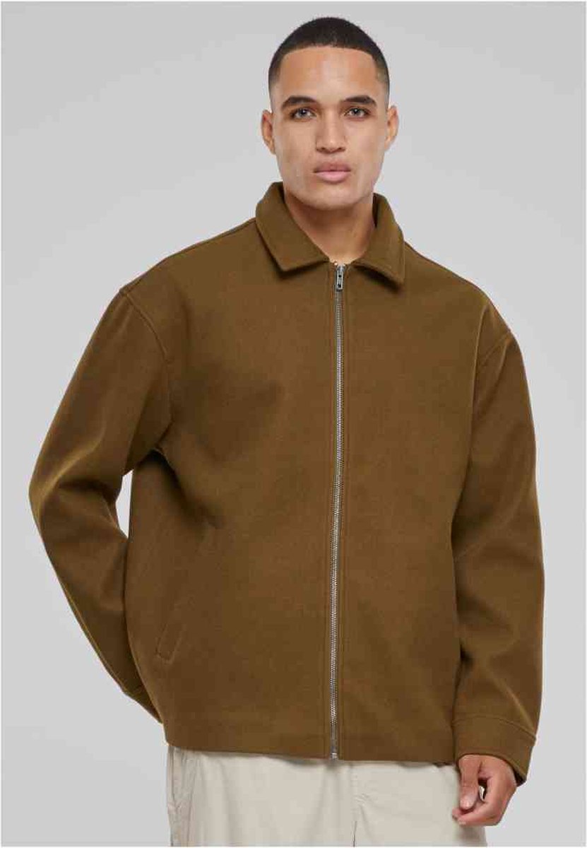 Urban Classics Basic Blouson Jacket XXL Olijfgroen