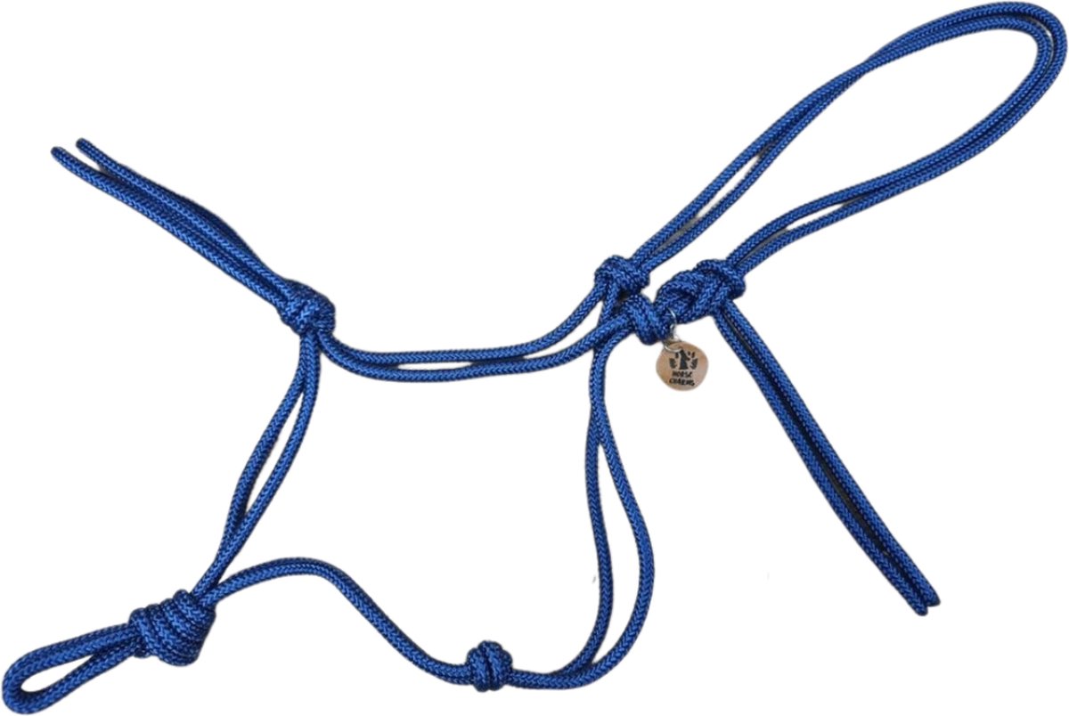 Horse Charms Touwhalster Basic 'Magnificent Blue' - Shet
