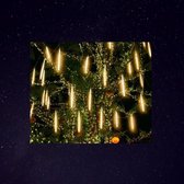 Éclairage de Noël - Guirlandes de Noël Falling Snow - Météorite - Boucle de 288 LED - 50 cm - Combinables - Wit Chaud
