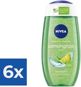 NIVEA Lemon & Oil Douchegel - 250 ml - Voordeelverpakking 6 stuks