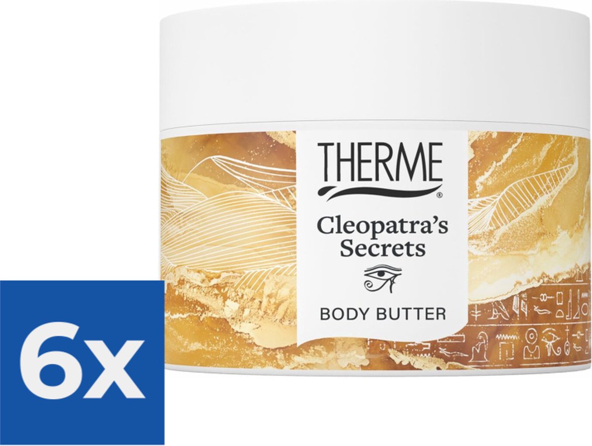 Goedkoopste Therme Body Butter Cleopatra's Secrets 225 gr - Voordeelverpakking 6 stuks