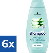 Schwarzkopf Shampoo 400ml Anti Roos - Voordeelverpakking 6 stuks