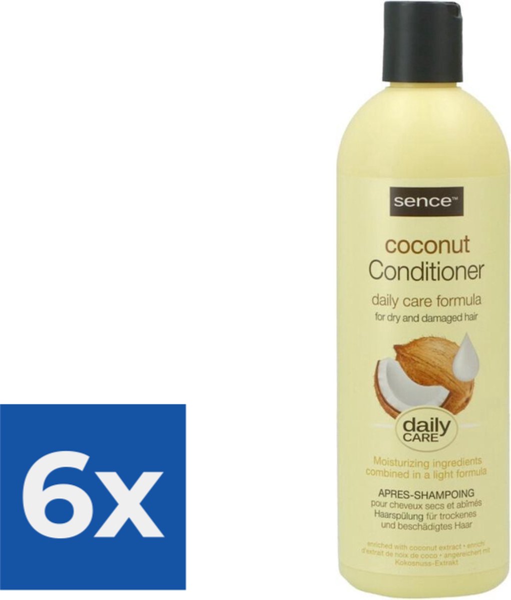 Sence Conditioner Coconut 400 ml - Voordeelverpakking 6 stuks