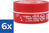 Redone Haar Styling Wax Hairwax 150 ml - Cobra Aqua - Voordeelverpakking 6 stuks