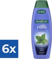 Palmolive Anti Roos Shampoo met Wilde Munt-Extract 350 ml - Voordeelverpakking 6 stuks