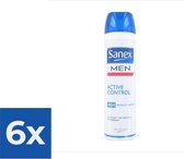 Sanex Deospray Men - Active Control 150 ml - Pack économique 6 pièces