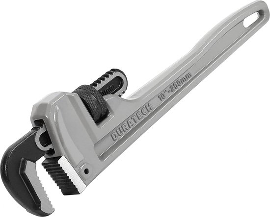 Clé à tuyau, clé à tuyau à une main en aluminium de 250 mm/10 pouces, clé à  tuyau