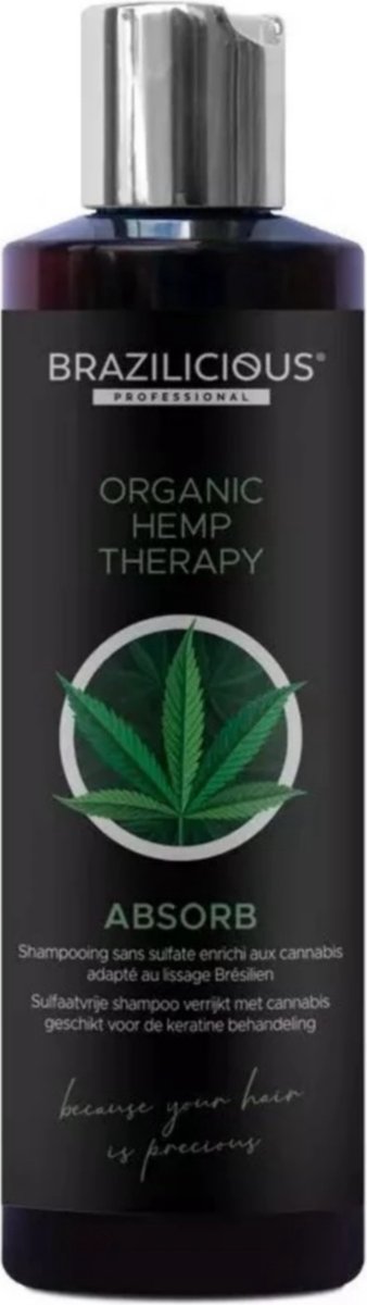 Brazilicious Biologische Cannabis Therapy Shampoo