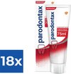 Parodontax Original - Tandpasta- tegen bloedend tandvlees - 75 ml - Voordeelverpakking 18 stuks