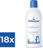 Melkmeisje Karnemelk - 2000 ml - Bad- & Doucheschuim - Voordeelverpakking 18 stuks