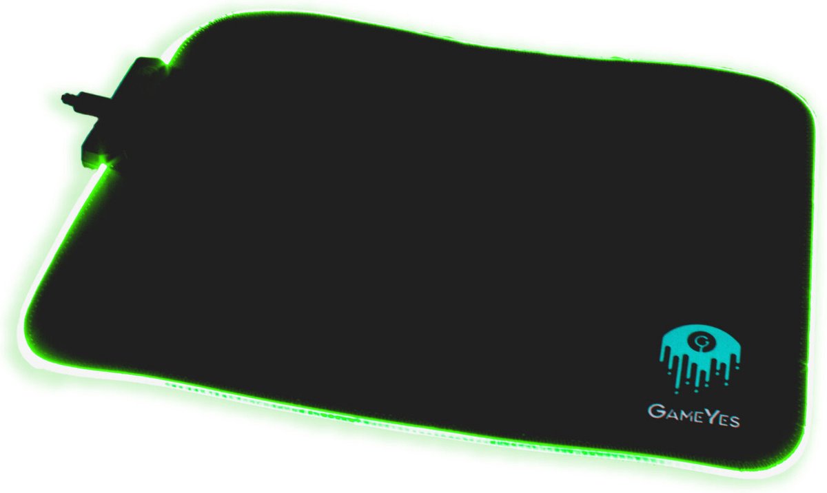 GameYes - MousePad - Muismat - 1,80 CM RGB - Model GY-200 - 25CM x 35CM -LED LIGHT