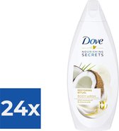 Dove Douchegel - Shower Nourishing Secrets Coconut+Almond 500ml - Voordeelverpakking 24 stuks