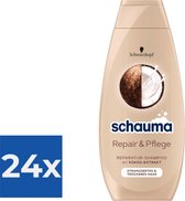 Schwarzkopf Shampoo 400ml Repair & Care - Voordeelverpakking 24 stuks
