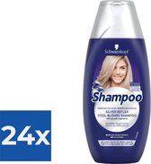 Schwarzkopf Shampoo Silver Reflex Cool Blond Reflex 250ml - Voordeelverpakking 24 stuks