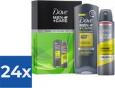 Dove Men Care Endurance Sport Duo Douchegel 250 ml + Anti-transpirant Spray 150 ml 1 Set - Voordeelverpakking 24 stuks