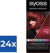 SYOSS Color baseline 5-29 Intense Red - 1 stuk - Voordeelverpakking 24 stuks