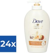 Dove Handzeep Pompje - Shea Butter 250 ml - Voordeelverpakking 24 stuks