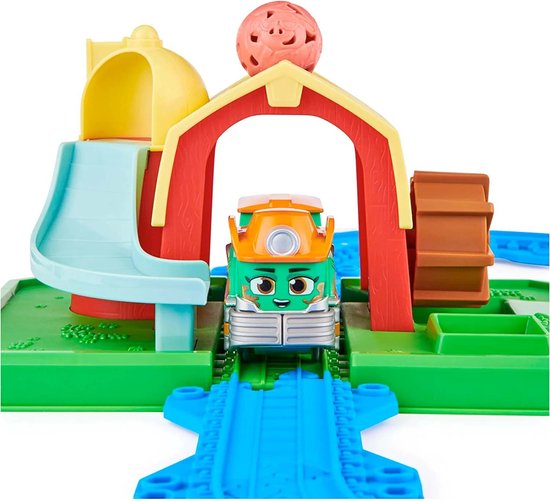 Mighty Express Set van 32 delen en exclusieve trein van Milo, speelgoed