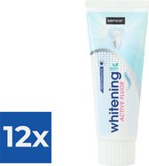 Sence Fresh Tandpasta Whitening Fluor Fresh 75 ml - Voordeelverpakking 12 stuks