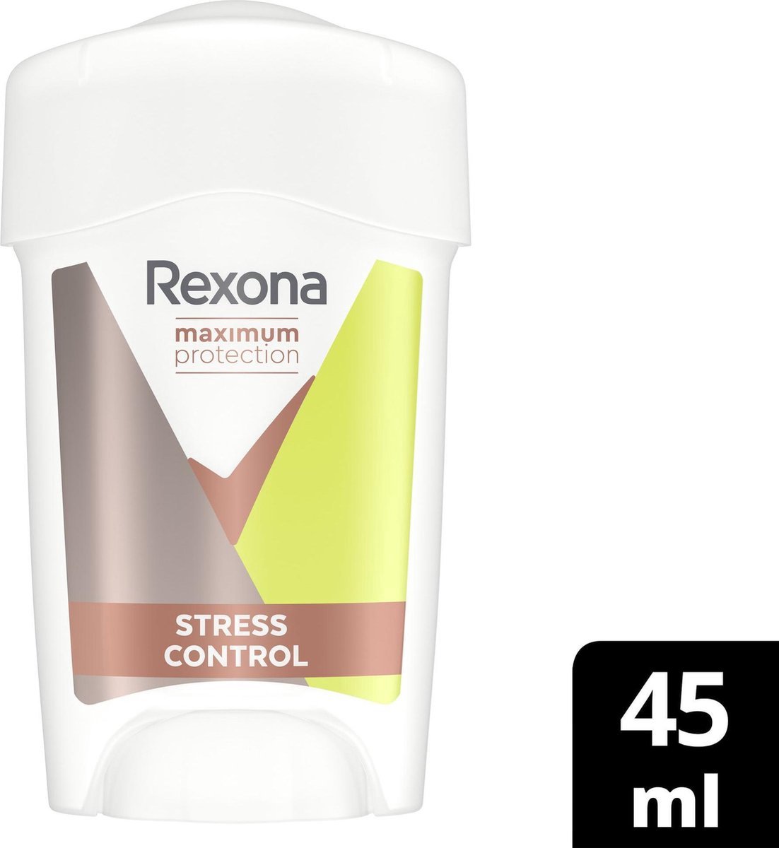 Goedkoopste Rexona Maximum Protection Stress Control Dry Deodorant - 45 ml - Voordeelverpakking 12 stuks