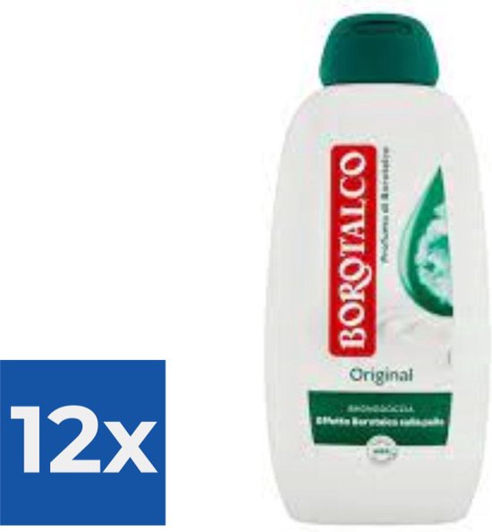 Borotalco Deospray Original – 125 Ml, 12 Stück Packung Für Tägliche Körperpflege