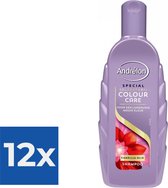 Andrélon Shampoo 300 ml Colour Sulfaatvr - Voordeelverpakking 12 stuks