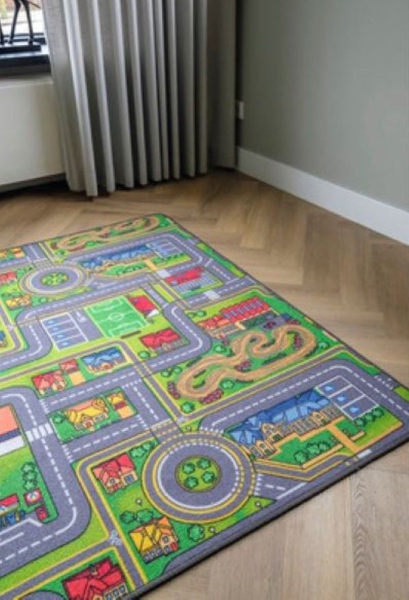 Stratenplan Verkeerskleed 140 x 200 cm — afbeelding 2