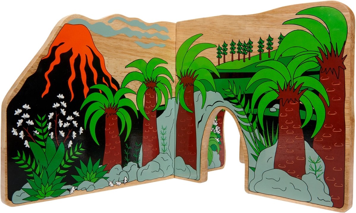 Lanka Kade houten speelgoed Jurassic Toy World dinosaurus speelset.