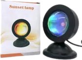 Livano Sunset Lamp - Projection Lamp - Projector - Regenboog - Zon Lamp - Golden Hour lamp - Tiktok