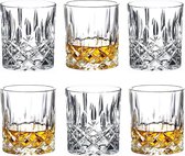 wisky glas - cadeauset voor mannen, papa, tumbler voor Scotch, cocktail, rum - Whiskyglazen 6pcs