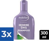 Andrélon Classic Iedere Dag Shampoo 300 ml - Voordeelverpakking 3 stuks