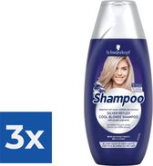 Schwarzkopf Shampoo Silver Reflex Cool Blond Reflex 250ml - Voordeelverpakking 3 stuks
