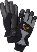 Savage Gear Thermo Pro Glove Grey/Black - Maat : Medium