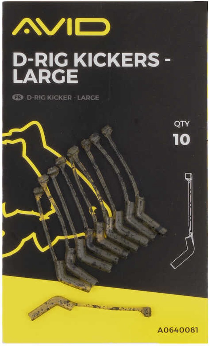 Avid Carp D-Rig Kickers (10 pcs) Small