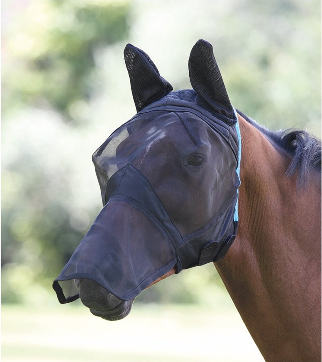 Shires Vliegenmasker Shires Profi Zwart