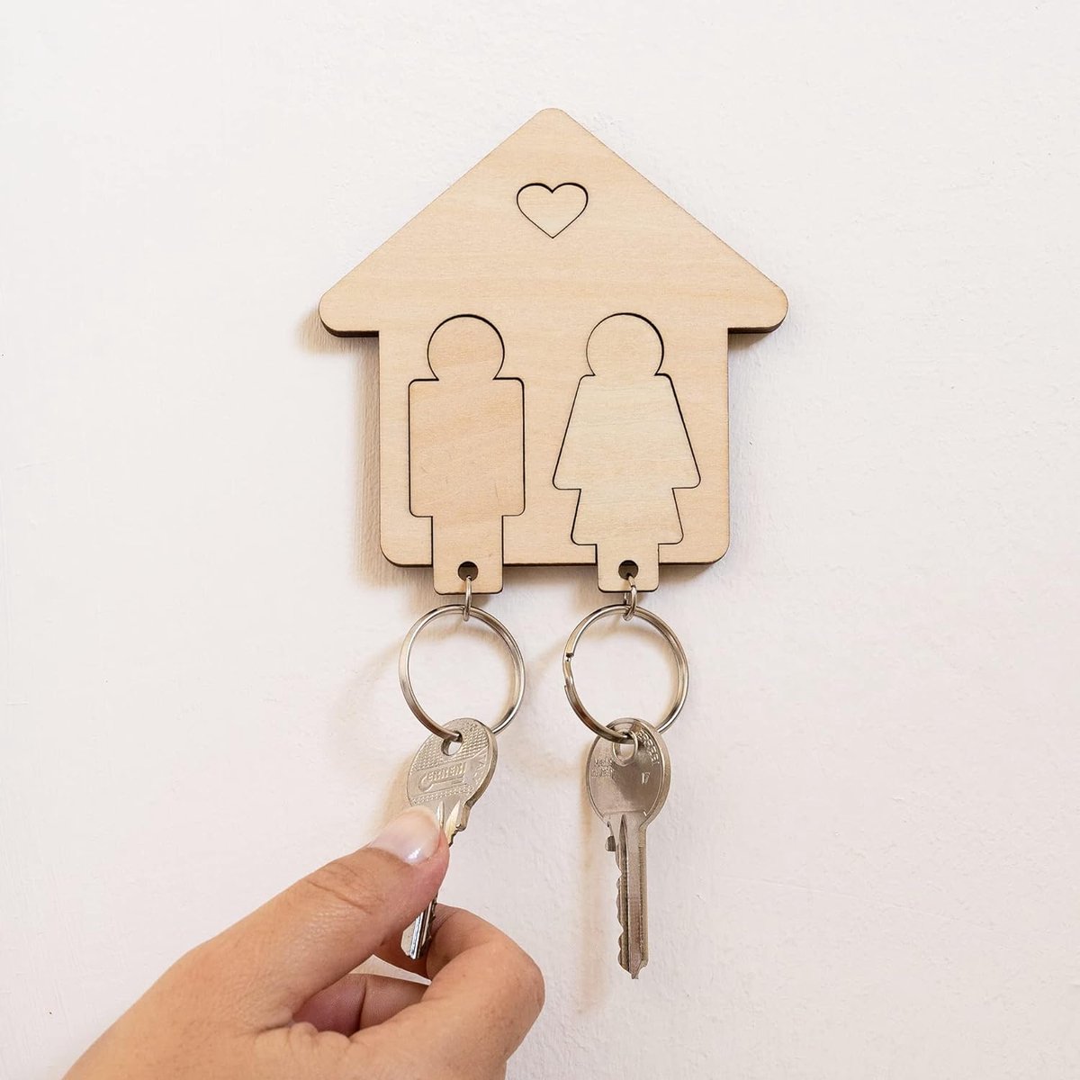 Sleutelhanger Pocket Hug Veelzijdige Key Ring Sleutelhanger Hanger Hart