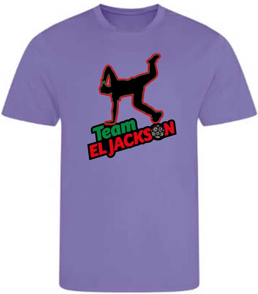 El Jackson T-Shirt - AMETHIST LILA (164-XXL) - VOETBALSHIRT -SPORTSHIRT
