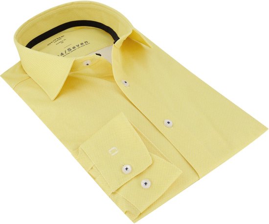 Olymp business overhemd geel
