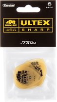 Jim Dunlop - Ultex Sharp - Plectrum - 0.73 mm - 6-pack