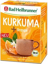 Bad Heilbrunner Thee – Kurkuma Sinaasappel Kruidenthee – Bio Kurkuma + Orange Kräutertee