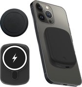 iSetchi Magsafe Power Bank 10 000 mAh - Klein taille - Magnétique et sans fil - Pour iPhone 12 & 13 - Chargeur de batterie sans fil