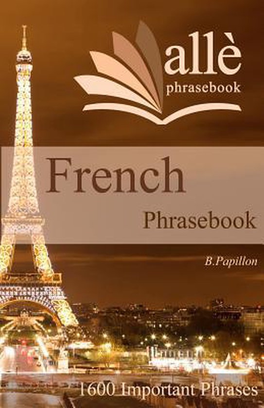 French Phrasebook (allè phrasebook) - cover