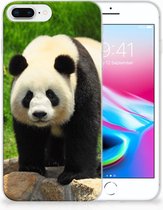 TPU Siliconen Backcase Hoesje iPhone 8+ | 7+ Design Panda