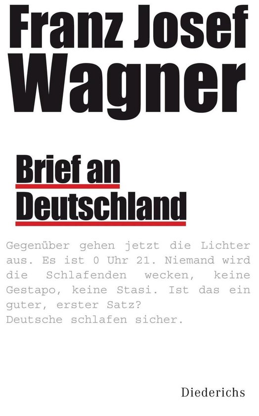 Brief an Deutschland - cover